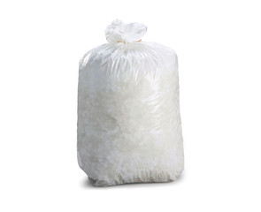 sac poubelle blanc