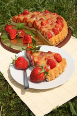 Strawberry cake