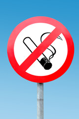 No smoking sign