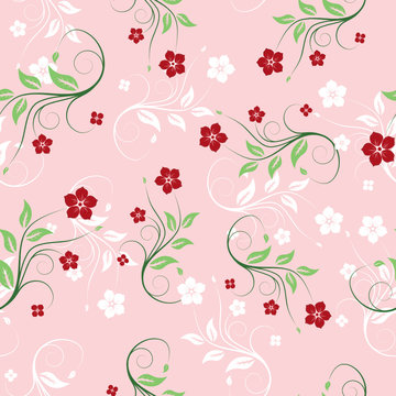 floral seamles background 
