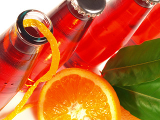 Limonade mit Orange