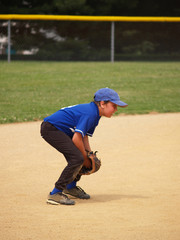 little league baseball player