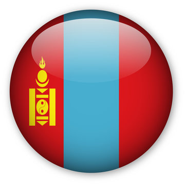 Mongolia flag button