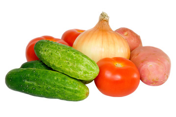 Vegetable still-life