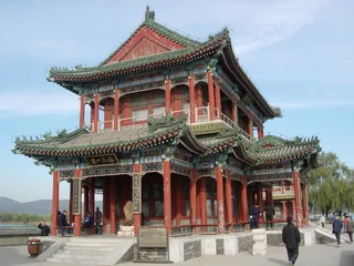 Fototapeten Chinesischer Tempel © forcdan