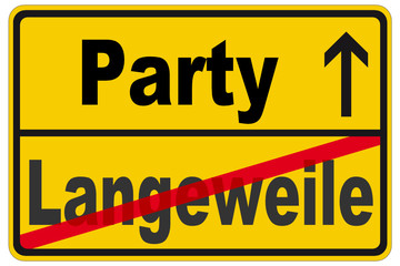 Party - Langeweile