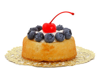 blueberry shortcake