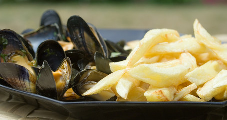 moules frites