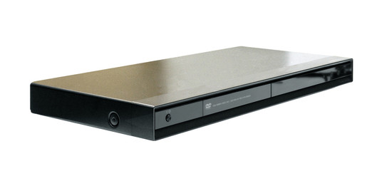 dvd –player on a white background