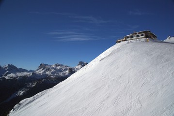Fototapeta na wymiar Cortina d'Ampezzo