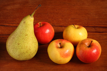 Apples and pear