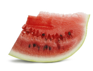slice of a ripe watermelon