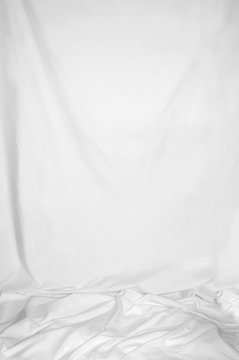 fond drap blanc