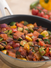 Ratatouille in Pan