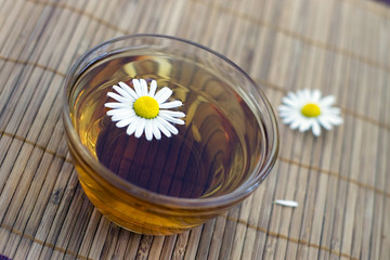 Obraz na płótnie Canvas Cup of herbal tea