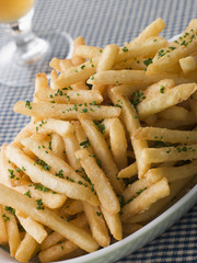 Garlic French Fries with Chives