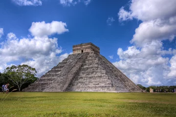 Fototapeten Mexico Pyramide Chichén Itzá © melanieplusdaniel.de