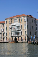 Fototapeta na wymiar palazzo sul Canal Grande