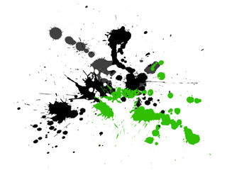 abstract zen ink painting graphic