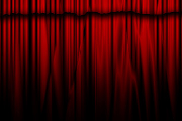 Movie or theater curtain