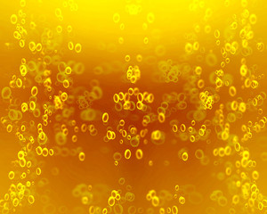 beer bubbles