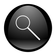 search black aqua button