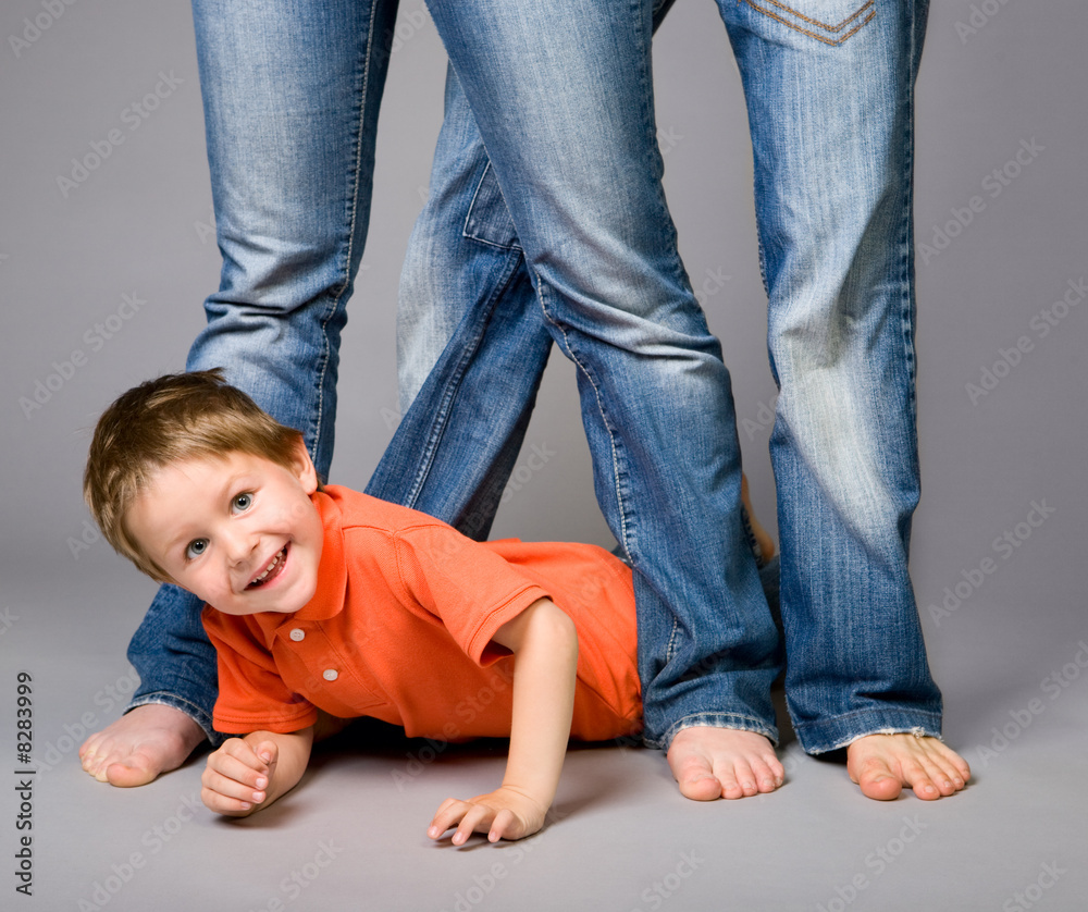 Sticker Jeans family