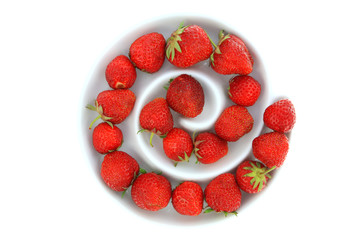 Bowl of strawberries