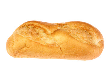 Baguette on white.
