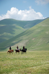 Passeggiata a cavallo