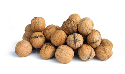 Walnuts pile