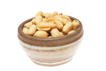 Bowl of peanuts