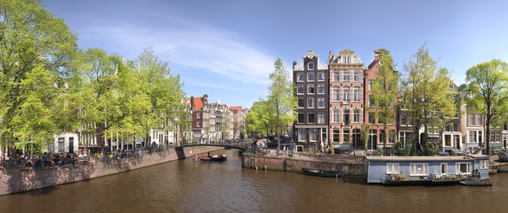 Naklejka premium Amsterdam Panorama
