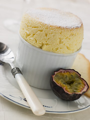 Passion Fruit Souffle