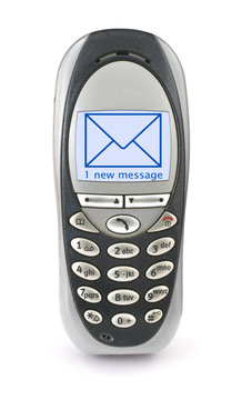 mobile phone with SMS