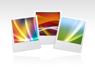 photo frame abstract