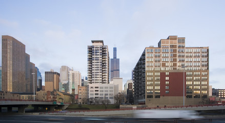 Downtown seen from west side