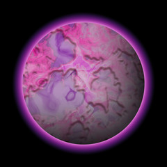 Purple planet