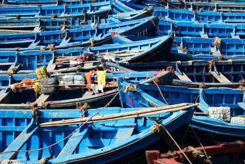 Fototapeta na wymiar Niebieski Essaouira