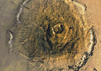 Mars Olympus Mons © Luca Oleastri
