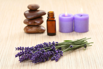 Obraz na płótnie Canvas lavender aromatherapy
