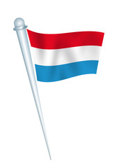 flag from luxembourg
