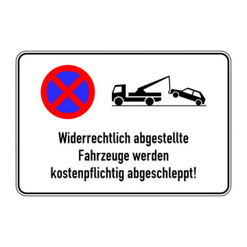 schild parkverbot