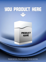 Vector Template background for any product