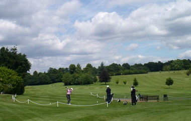 Teeing off