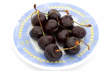 Ripe sweet cherry