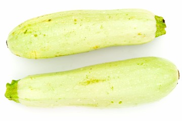 Two vegetable marrows