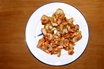 Vorspeise - Riesengarnelen