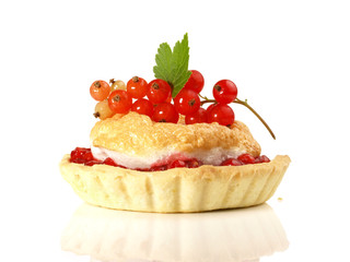 Kuchen mit Johannisbeeren