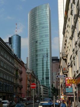 Frankfurt/Main-Skyper in City